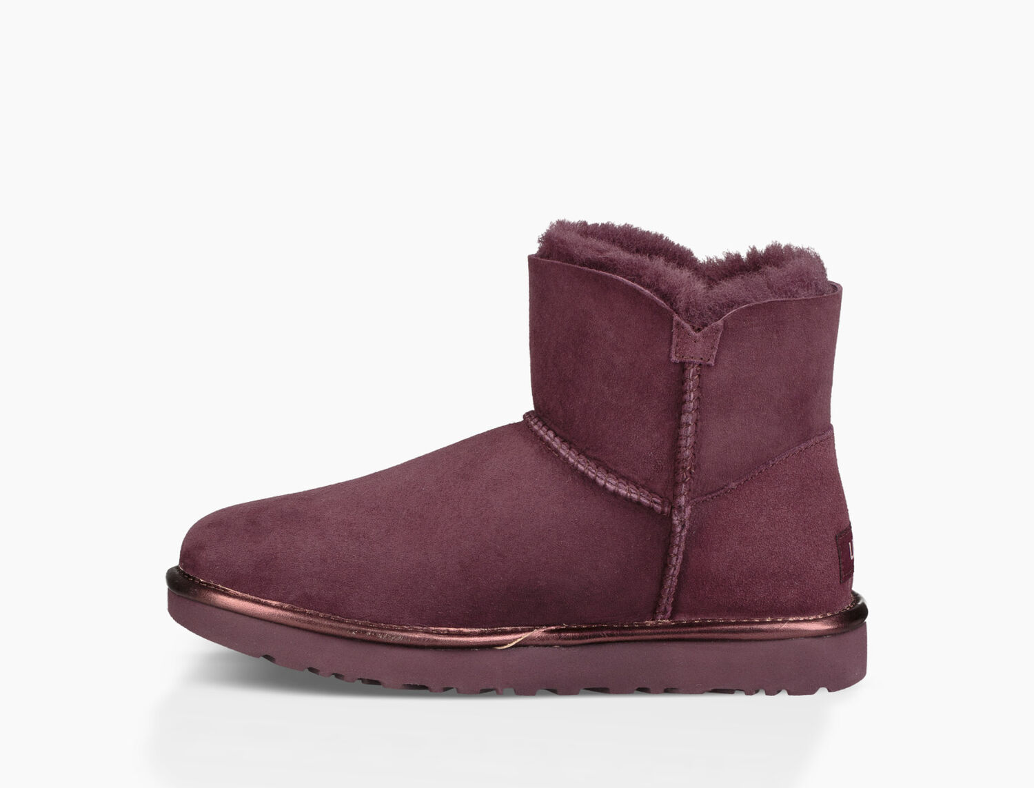 Women's Mini Bailey Button II Metallic Boot | UGG ...
