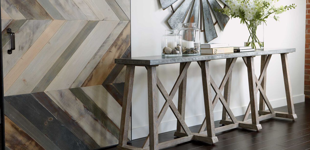 bruckner metal-top console table | console tables bruckner metal-top console table | console tables