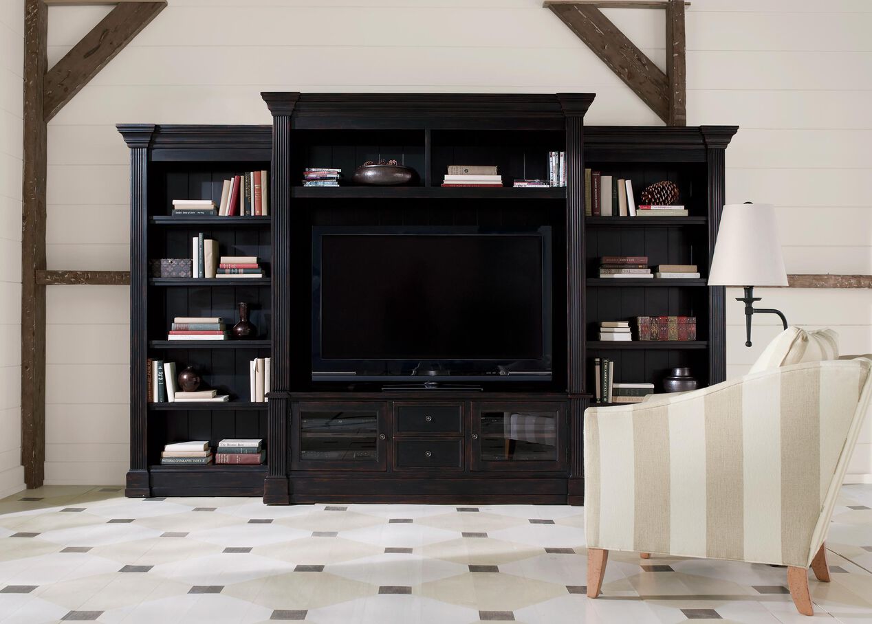 Traveller 4-piece Media Center | Media Cabinets - Traveller 4-piece Media Center , , alt